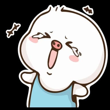 Стикер из набора QB @farsisticker для Телеграм: Анимированные 😭