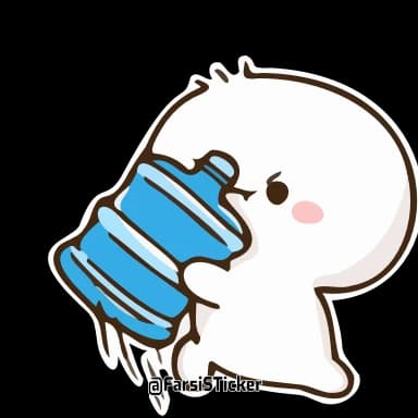 Стикер из набора QB @farsisticker для Телеграм: Анимированные 🚰