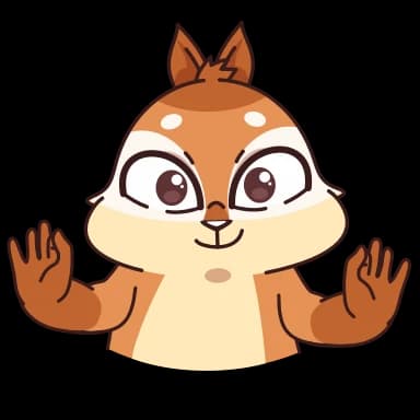 Стикер из набора Квип бурундук @Stickersnew для Телеграм: Анимированные ☀️