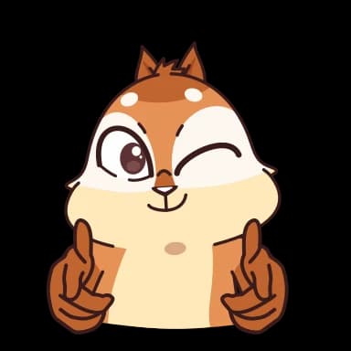 Стикер из набора Квип бурундук @Stickersnew для Телеграм: Анимированные 🥴