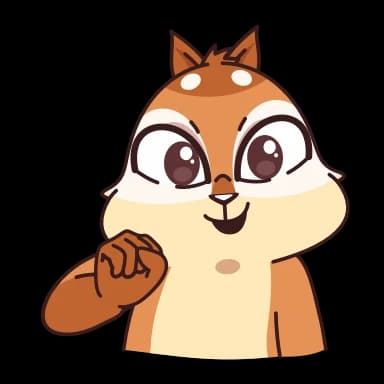 Стикер из набора Квип бурундук @Stickersnew для Телеграм: Анимированные 👫