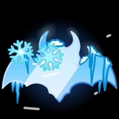 Эмодзи из набора Цветной рандом @EmodzyPremium для Телеграм: Анимированные, Видео, Статические 🦇