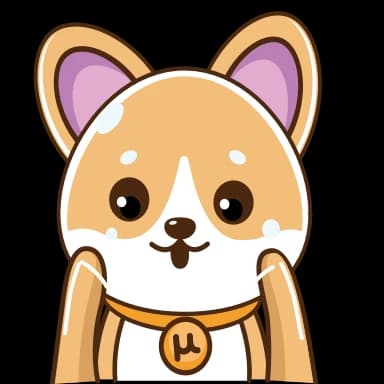 Стикер из набора uShiba.Finance для Телеграм: Анимированные 😮