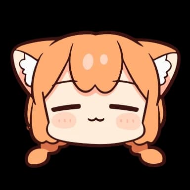 Стикер из набора ume to momo ➜ @kotletovvemoji для Телеграм: Анимированные 😌