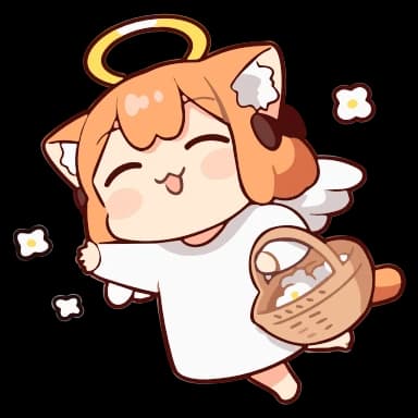 Стикер из набора ume to momo ➜ @kotletovvemoji для Телеграм: Анимированные 😇