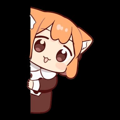 Стикер из набора ume to momo ➜ @kotletovvemoji для Телеграм: Анимированные 😏