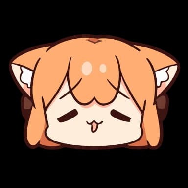 Стикер из набора ume to momo ➜ @kotletovvemoji для Телеграм: Анимированные 🥲