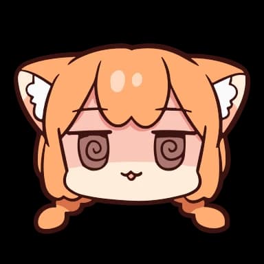 Стикер из набора ume to momo ➜ @kotletovvemoji для Телеграм: Анимированные 😵💫