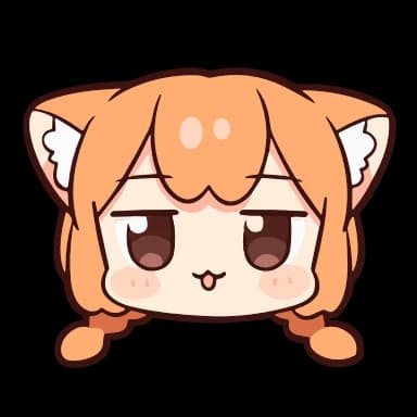 Стикер из набора ume to momo ➜ @kotletovvemoji для Телеграм: Анимированные 😼
