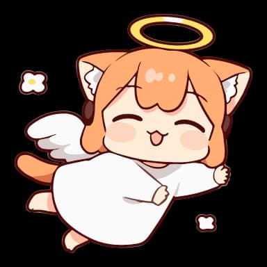 Стикер из набора ume to momo ➜ @kotletovvemoji для Телеграм: Анимированные 😇