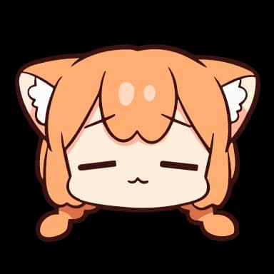 Стикер из набора ume to momo ➜ @kotletovvemoji для Телеграм: Анимированные 😌