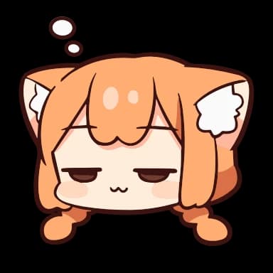 Стикер из набора ume to momo ➜ @kotletovvemoji для Телеграм: Анимированные 😏
