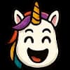Набор эмодзи @TPEmoji Единорожка для Телеграм: Статические