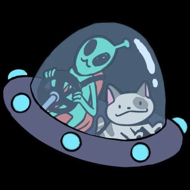 Эмодзи из набора @EmojisTG | Неопознанные Летающие Обаяшки HD для Телеграм: Анимированные 🛸