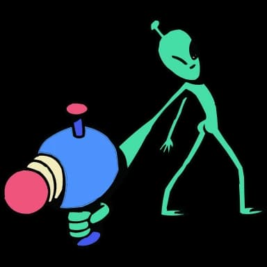 Эмодзи из набора @EmojisTG | Неопознанные Летающие Обаяшки HD для Телеграм: Анимированные 🛸