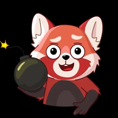 Стикер из набора UniLecs Panda @unilecs для Телеграм: Анимированные 💣