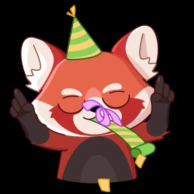 Стикер из набора UniLecs Panda @unilecs для Телеграм: Анимированные 🥳