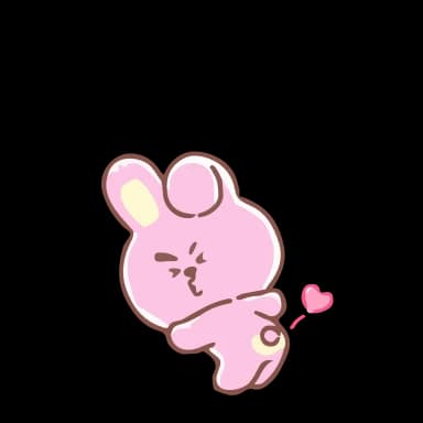 Стикер из набора BT21 by @wontae для Телеграм: Анимированные 🖤