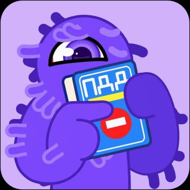 Стикер из набора Юрентик @urent для Телеграм: Анимированные ✋