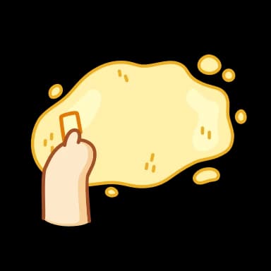 Стикер из набора Усик @TgSticker для Телеграм: Анимированные 😢