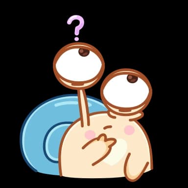 Стикер из набора Усик @TgSticker для Телеграм: Анимированные 🤔