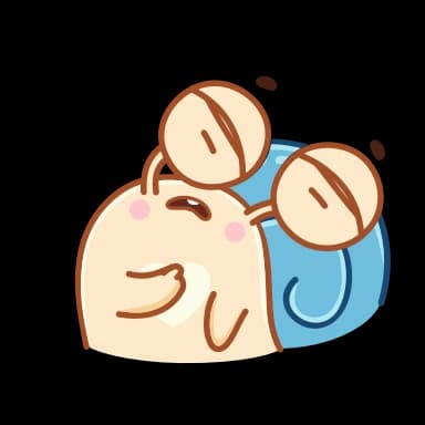Стикер из набора Усик @TgSticker для Телеграм: Анимированные 😵💫