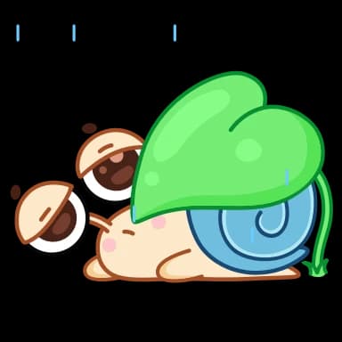 Стикер из набора Усик @TgSticker для Телеграм: Анимированные ☔️