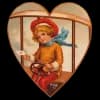 Эмодзи из набора vintage postcard @TgEmodziBot для Телеграм: Статические ❤️