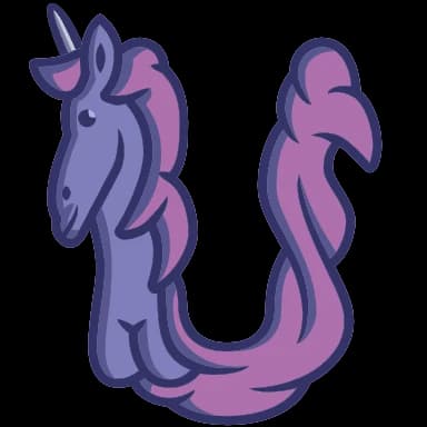 Эмодзи из набора Unicorn Arthur R. F @cute_enot_art для Телеграм: Анимированные 🔠