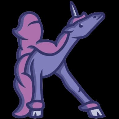 Эмодзи из набора Unicorn Arthur R. F @cute_enot_art для Телеграм: Анимированные 🔠