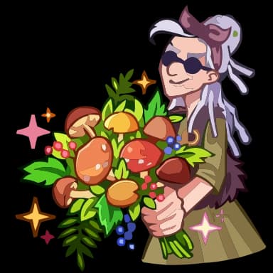 Эмодзи из набора chpic.su • @EmojisTG | Яга Константиновна HD для Телеграм: Анимированные 💐