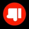 Эмодзи из набора dead inside xyeta by @vkozanchyn для Телеграм: Статические 👎