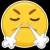 Эмодзи из набора vk stickers ➜ @emoji_room для Телеграм: Статические 😤