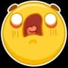 Эмодзи из набора vk stickers ➜ @emoji_room для Телеграм: Статические 😱