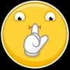 Эмодзи из набора vk stickers ➜ @emoji_room для Телеграм: Статические 🤫