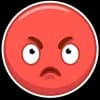 Эмодзи из набора vk stickers ➜ @emoji_room для Телеграм: Статические 😡