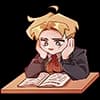 Эмодзи из набора Школьник Владик от @TgEmojis для Телеграм: Статические 😔