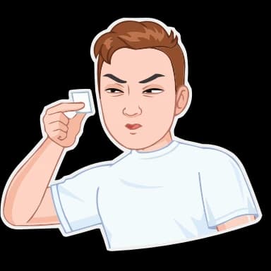 Эмодзи из набора Мемный vmoji HD | @EmojisTG для Телеграм: Анимированные 😑
