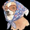 Эмодзи из набора vesna by @akateriinaa для Телеграм: Статические 🐕