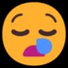 Эмодзи из набора Windows 11 Smileys для Телеграм: Статические 😪