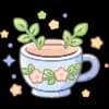 Эмодзи из набора жду лето @cute_enot_art для Телеграм: Статические ☕️