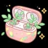 Эмодзи из набора жду лето @cute_enot_art для Телеграм: Статические 🎧