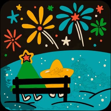 Эмодзи из набора @EmojisTG | Тёплый Новый год HD для Телеграм: Анимированные 🎊