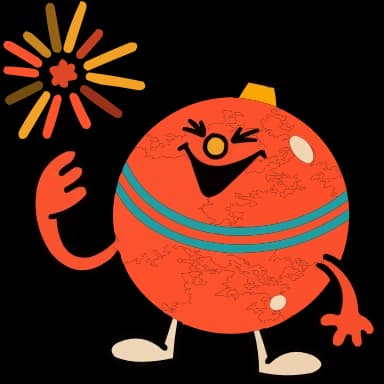 Эмодзи из набора @EmojisTG | Тёплый Новый год HD для Телеграм: Анимированные 🎉