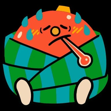 Эмодзи из набора @EmojisTG | Тёплый Новый год HD для Телеграм: Анимированные 🤒