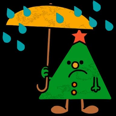 Эмодзи из набора @EmojisTG | Тёплый Новый год HD для Телеграм: Анимированные ☔️