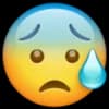 Эмодзи из набора Whatsapp Emojis для Телеграм: Статические 😰