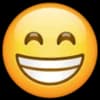 Эмодзи из набора Whatsapp Emojis для Телеграм: Статические 😁