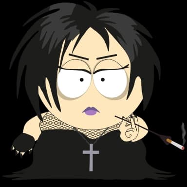 Стикер из набора Some South Goths @WhyImPremiumEmoji для Телеграм: Анимированные 🚬