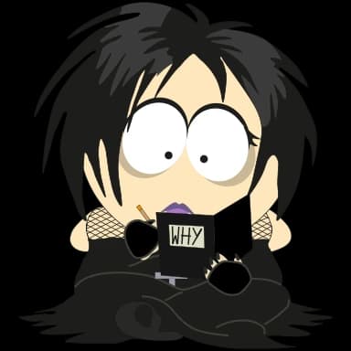 Стикер из набора Some South Goths @WhyImPremiumEmoji для Телеграм: Анимированные ✍️